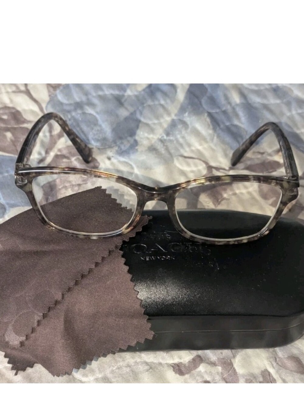 Coach HC 6065 Confetti Light Brown ***FRAMES ONLY**Eyeglasses Frames 51-17-135